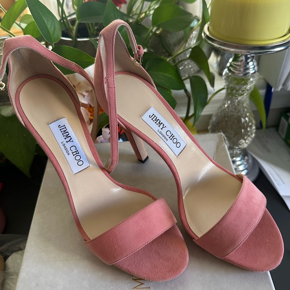 Jimmy Choo CandyFloss High Heel Sandals - Picture 5 of 7